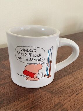 Ziggy Cartoon Mug Where’d You Get Such an Ugly Mug?